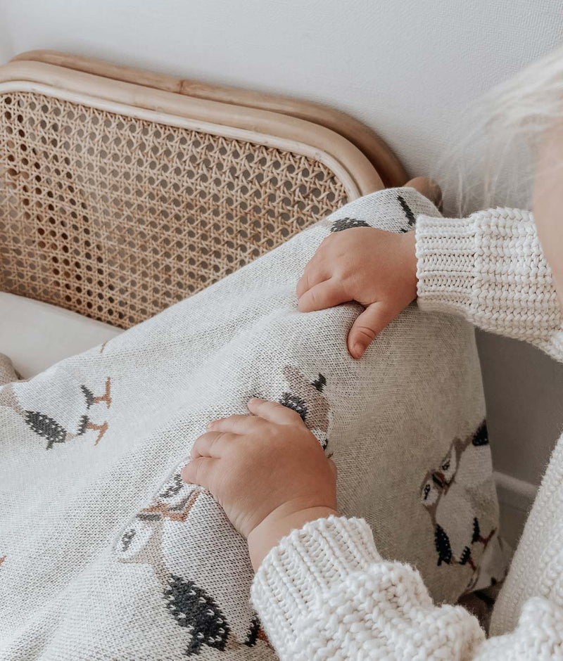 PUFFIN BLANKET