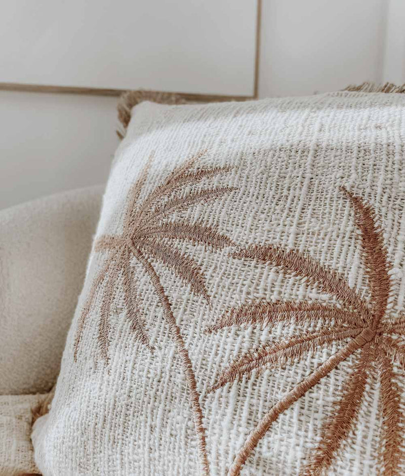 BALINESE CUSHION COVER | DOUBLE PALM