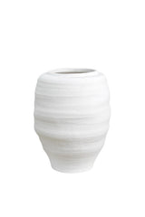 Riaz White Vase