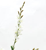 Wild Indigo Stem White | 92cm Faux Flora