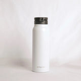 sipRISE water bottle with magnetic phone holder 720ml in White by Antigone
