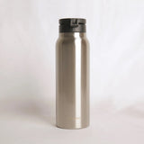 sipRISE water bottle with magnetic phone holder 950ml in Steel by Antigone