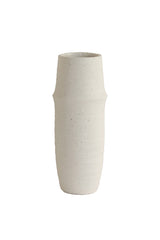 Soraya Vase in Chalk — Minimal Ceramic Vase (Small or Large)