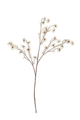 Clematis Seed Pod Artificial Spray Cream 94cm