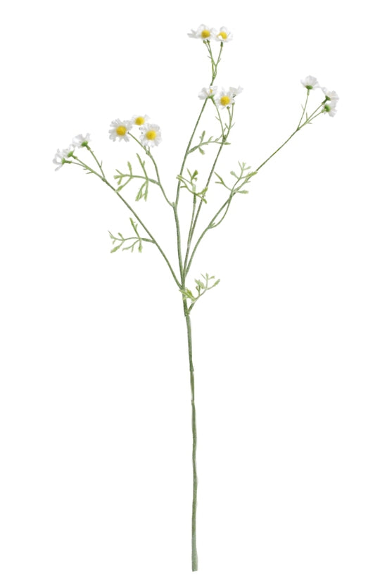 Mini Daisy Spray White 68cm – Artificial Flower Stem