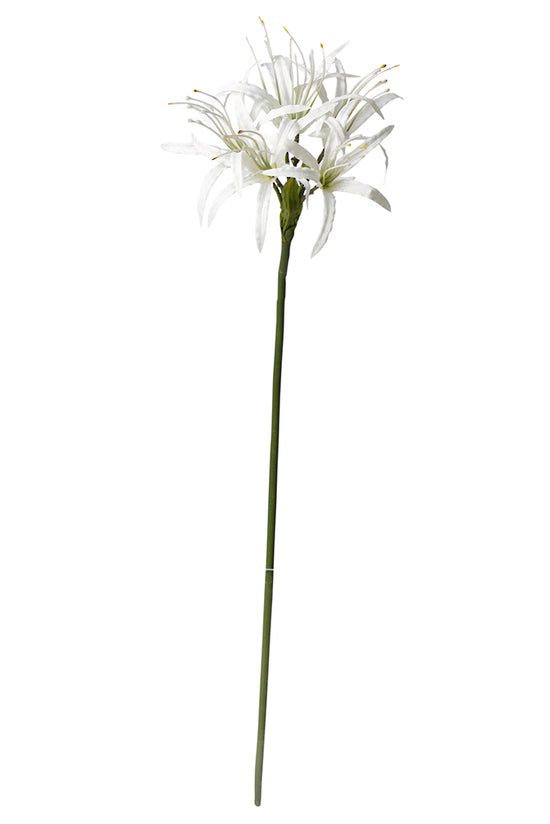 Nerine Spray White 72cm – Artificial Flower Stem