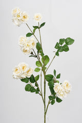 Wild Rose Spray Cream 97cm – Artificial Flower Stem