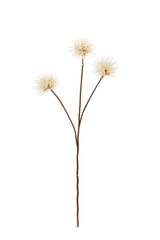 Dandelion Faux Spray - Natural Brown | 76cm