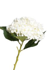 Hydrangea Short Stem 45cm White – Artificial Flower
