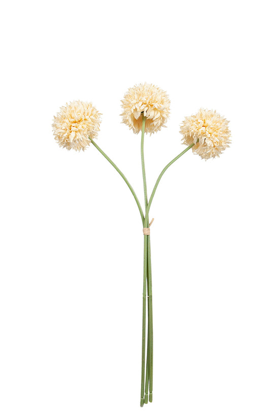 Mum Ball Bundle, Cream 43cm Faux Flowers