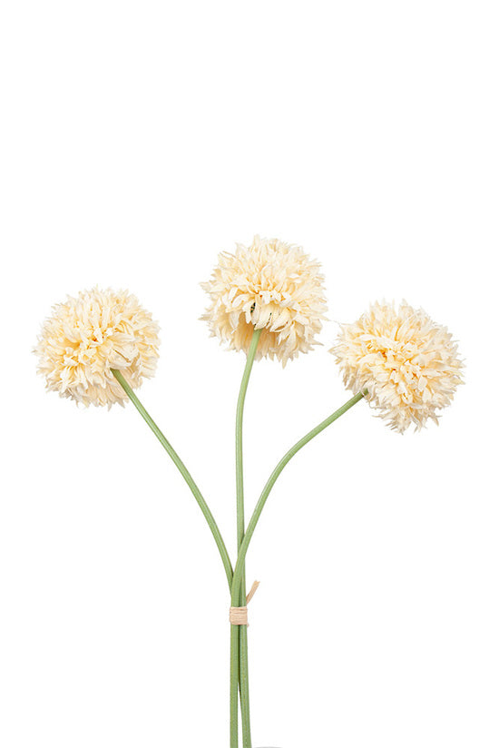 Mum Ball Bundle, Cream 43cm Faux Flowers