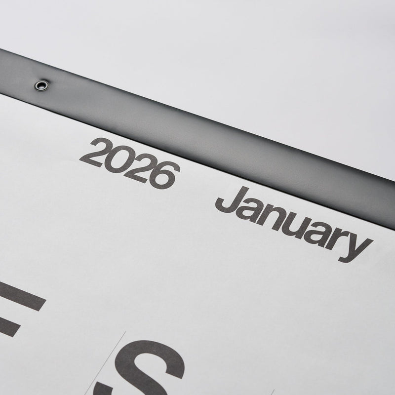 2026 Stendig Calendar | Iconic Oversized Wall Calendar by Massimo Vignelli - PREORDER