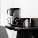 Benni Mug – Matte Stoneware Coffee Cup, Hand-Finished