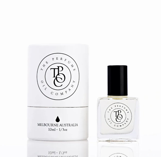 A bottle of BON-BON perfume oil by The Perfume Oil Company