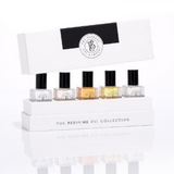 The GHOST, inspired by Mojave Ghost (Byredo) oil collection in a white box from The Perfume Oil Company.