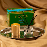 Fresh Pine Mini Gift Set – Candle + Diffuser | Ecoya Holiday Collection