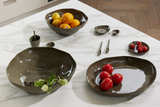 Haan Serving Bowl – Organic Stoneware in Olive or Cashmere
