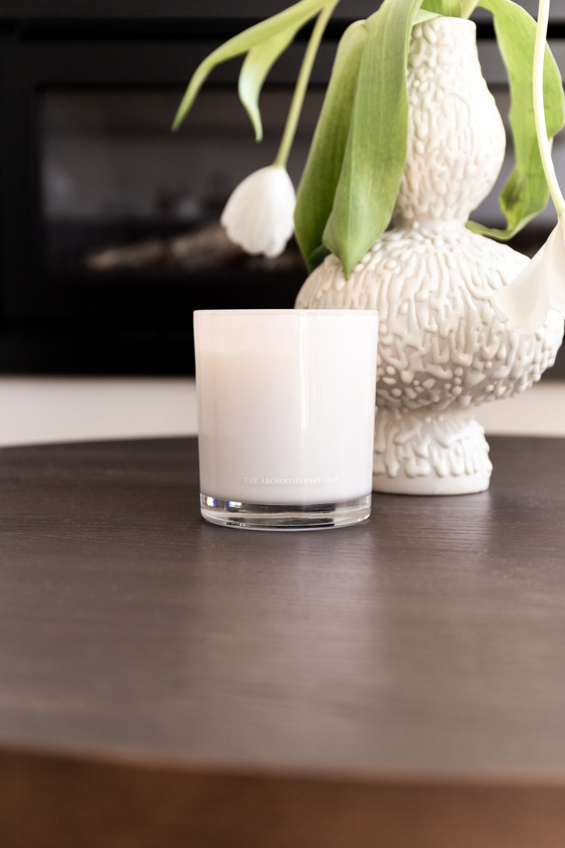 The Aromatherapy Co. Naturals Candle, 400g, Santal & Vanilla Orchid