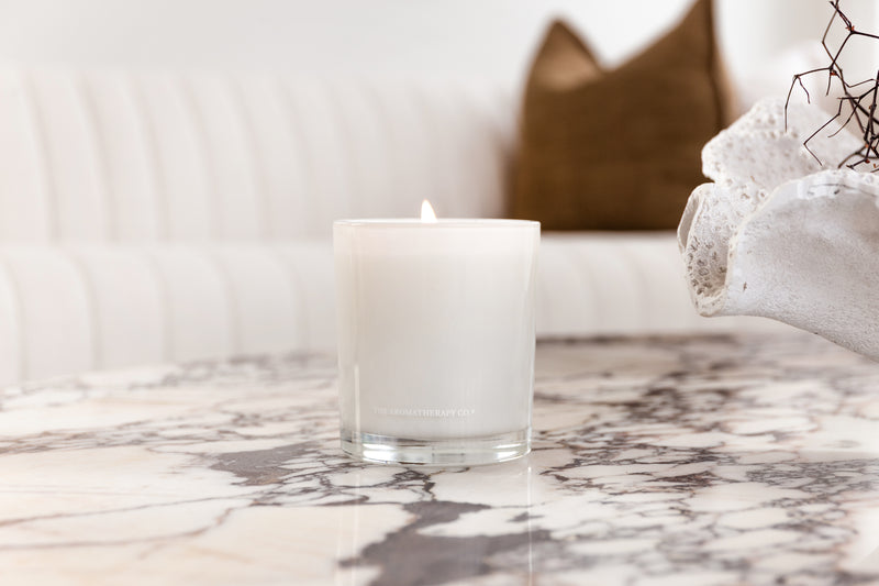 The Aromatherapy Co. Naturals Candle, 400g, Santal & Vanilla Orchid