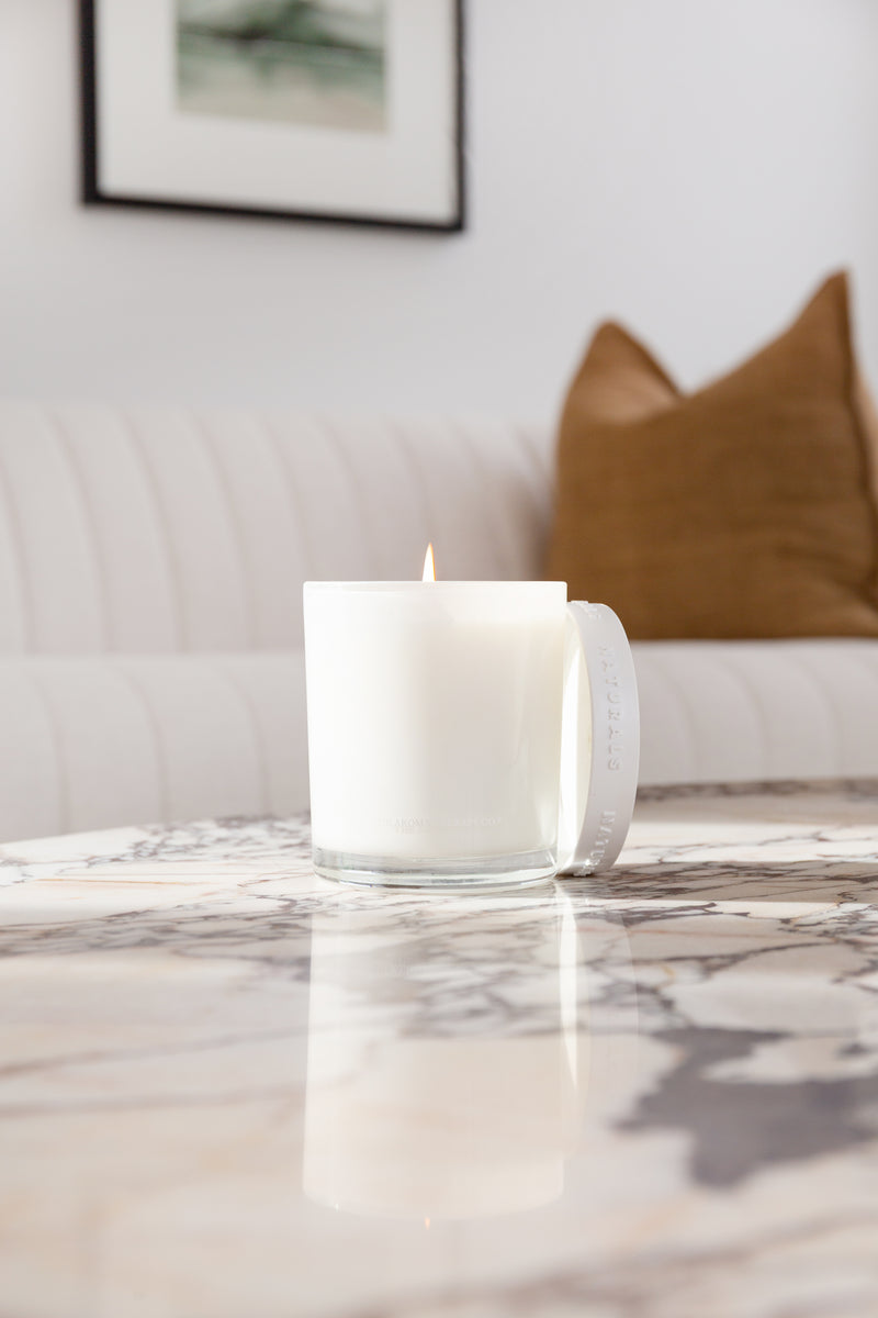 The Aromatherapy Co. Naturals Candle, 400g, Santal & Vanilla Orchid