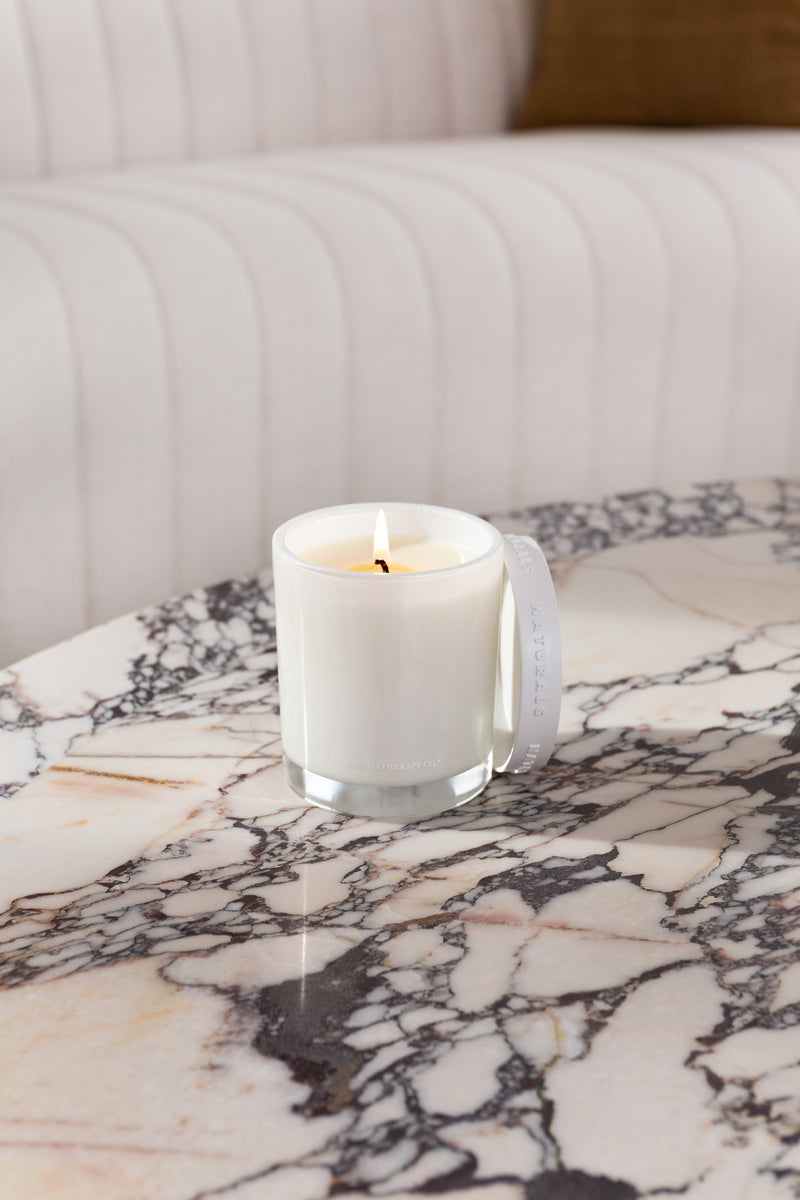 The Aromatherapy Co. Naturals Candle, 400g, Santal & Vanilla Orchid