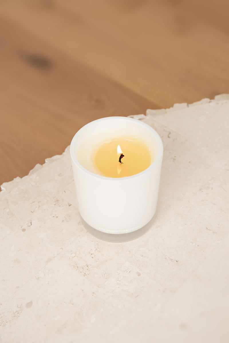 The Aromatherapy Co. Naturals Candle, 400g, Santal & Vanilla Orchid