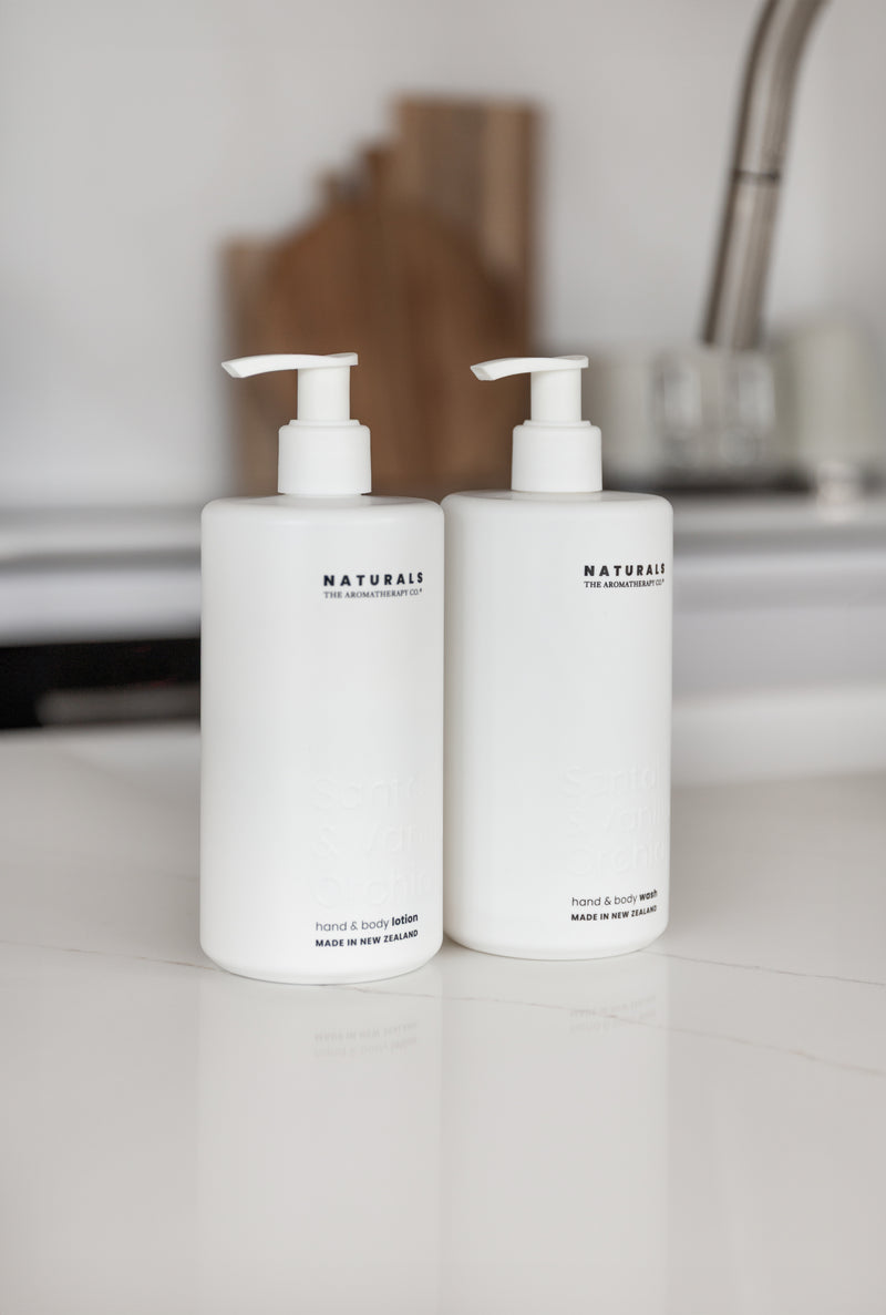 Santal & Vanilla Orchid Lotion – 400ml - Naturals by Aromatherapy Co.