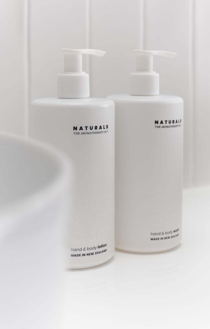 Santal & Vanilla Orchid Lotion – 400ml - Naturals by Aromatherapy Co.