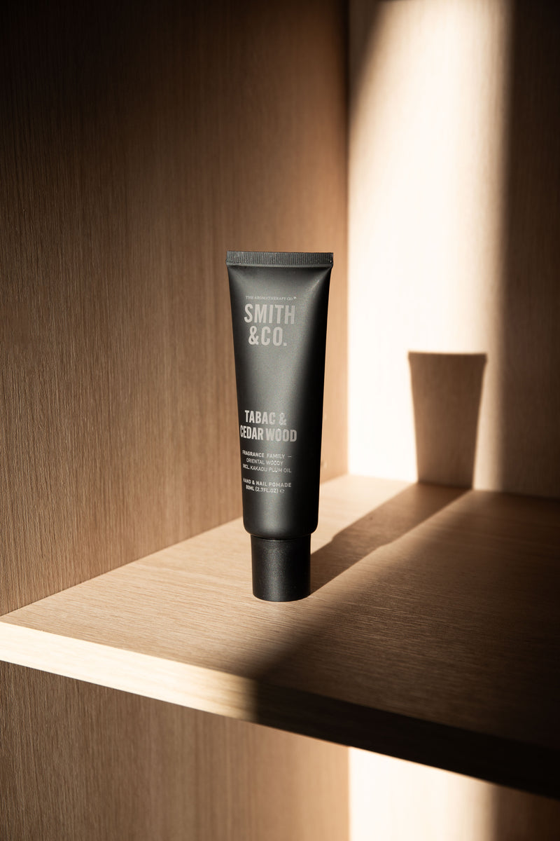 Smith & Co. Tabac & Cedarwood Hand Cream 80ml – Spiced Leather Scent
