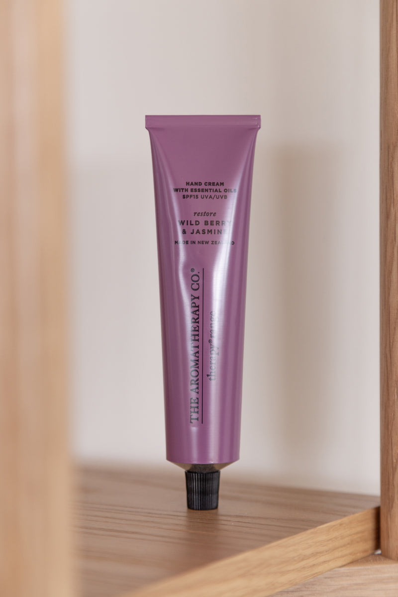 Therapy Wild Berry & Jasmine Restore Hand Cream with SPF – 75ml