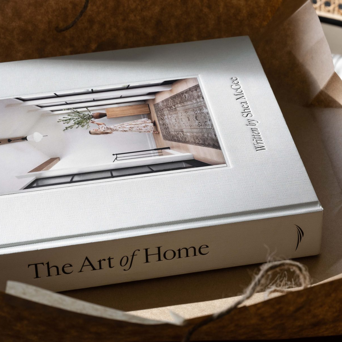 The Art of Home by Shea McGee page spread showing an entryway
