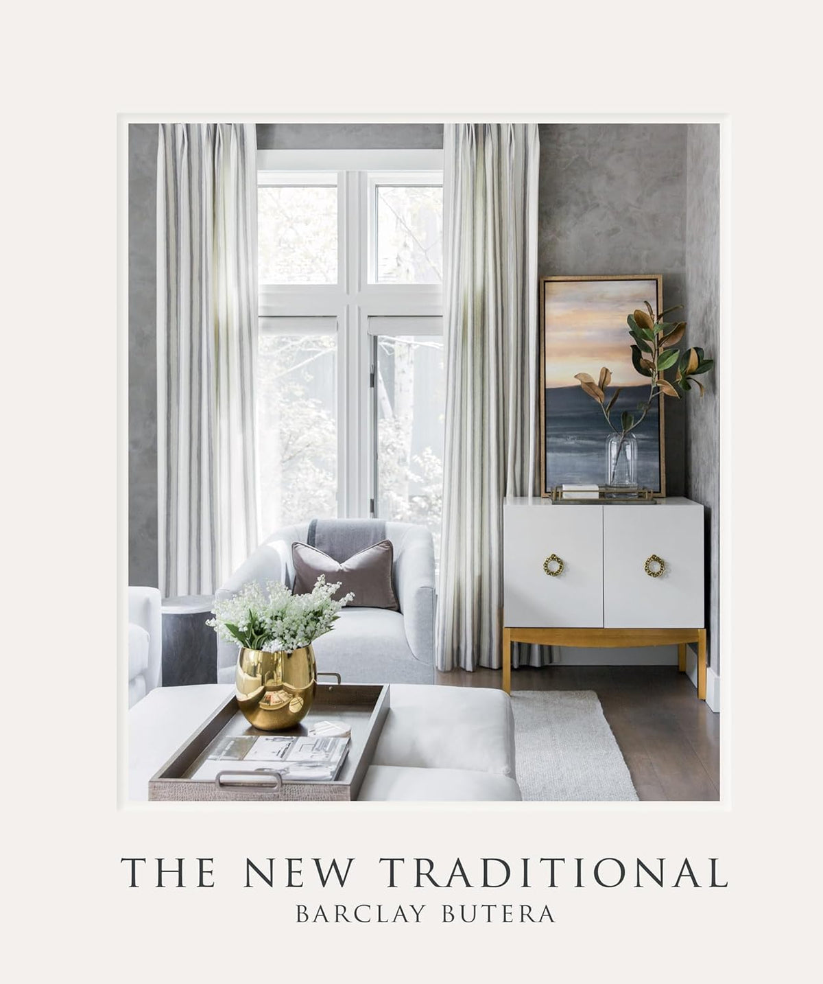 The New Traditional page spread showing a traditional interior with pattern