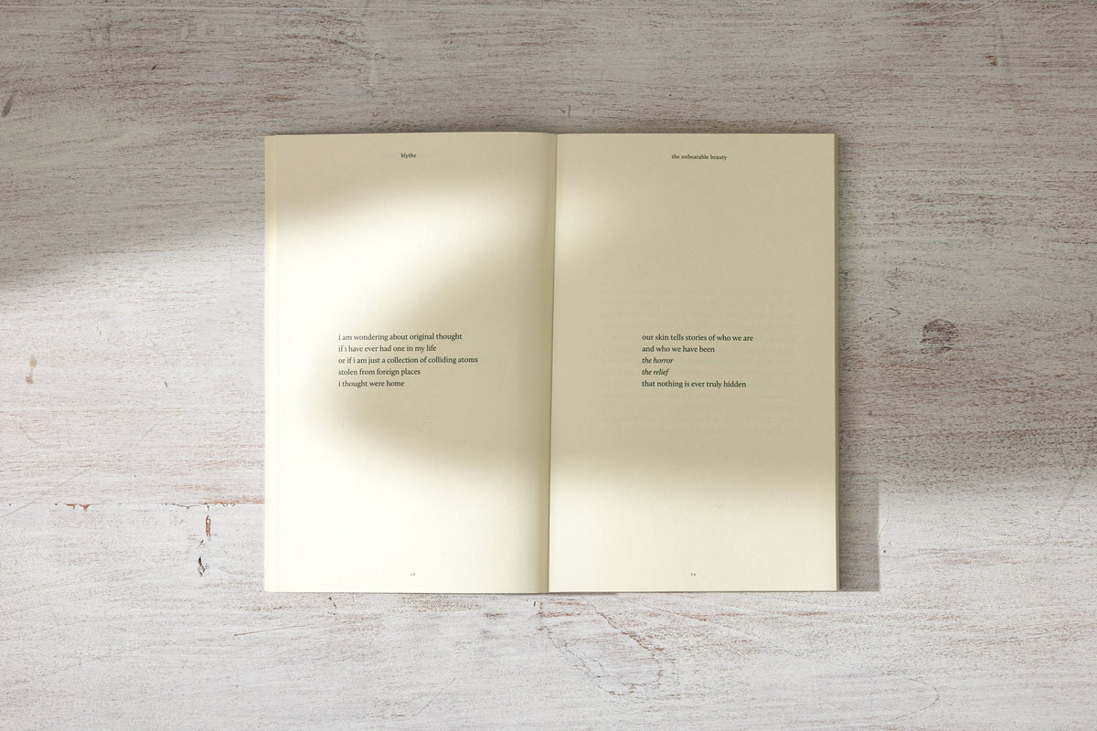 The Unbearable Beauty—Poems and Practices for Being Alive | Annabelle Blythe