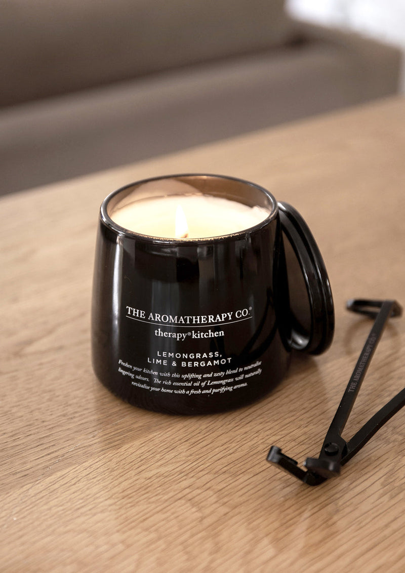 Therapy Kitchen Candle – Lemongrass, Lime & Bergamot 260g