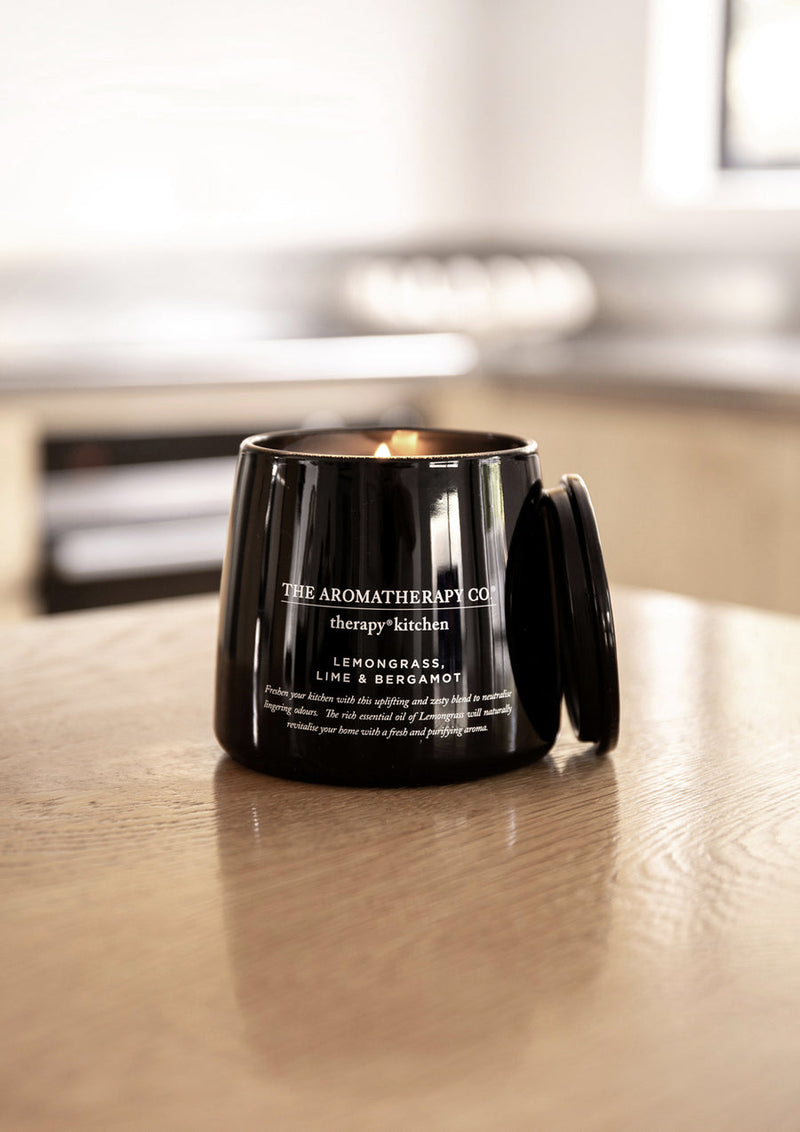 Therapy Kitchen Candle – Lemongrass, Lime & Bergamot 260g
