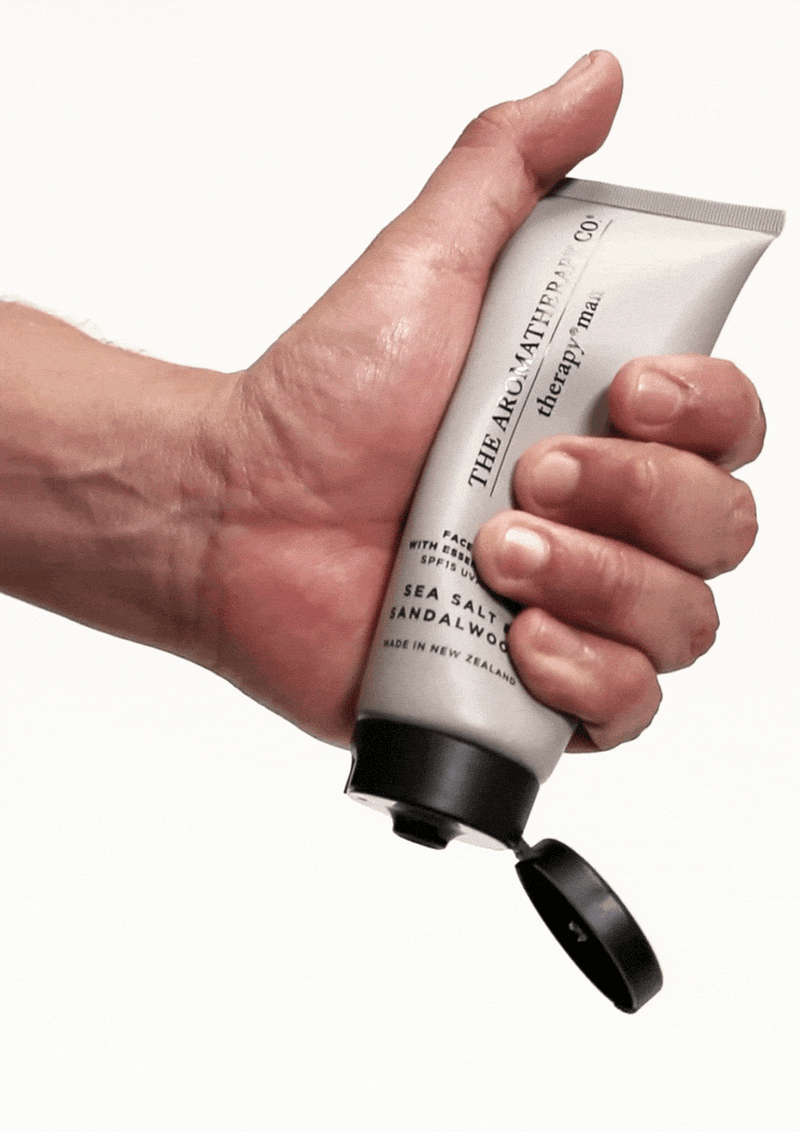Sea Salt & Sandalwood Face Balm SPF15 – 100ml | Therapy Range