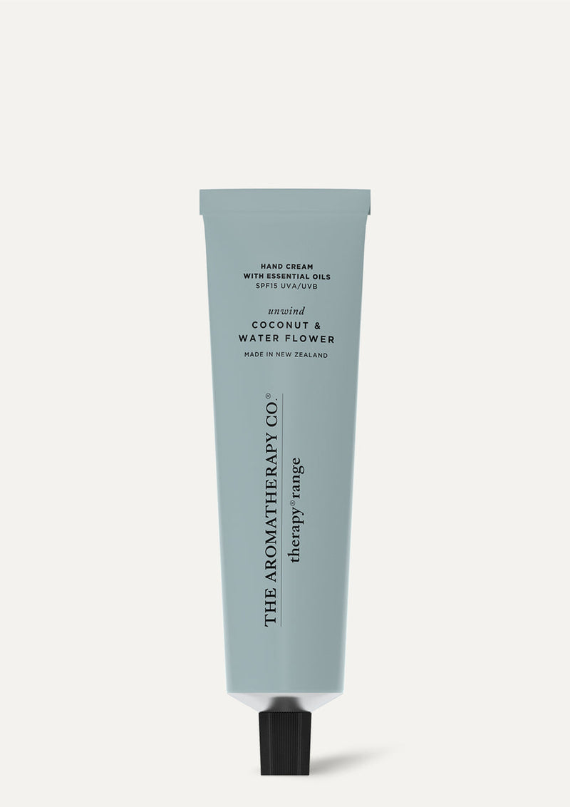 Coconut & Water Flower Hand Cream SPF15 – 75ml | Therapy Range