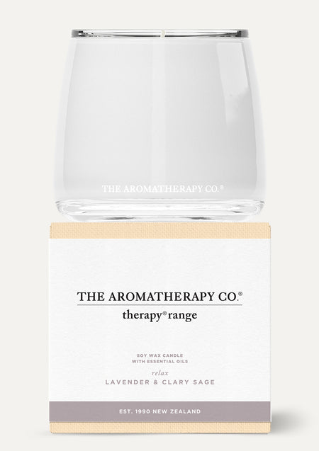 Therapy Lavender & Clary Sage Candle – 260g Aromatherapy Candle