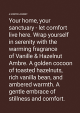 Embrace Vanille & Hazelnut Ambre Reed Diffuser 250ml | The Aromatherapy Co