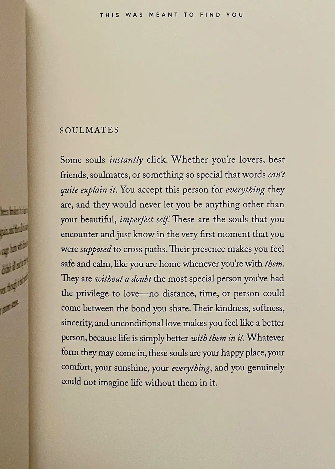 Open pages of This Was Meant To Find You by Charlotte Freeman