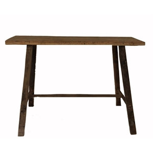 Recycled Teak Console Table - Natural