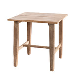 Teak Bedside Table Natural