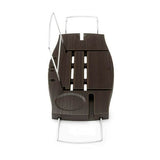 AQUALA Extendable Bath Caddy & Tray in Walnut by Umbra