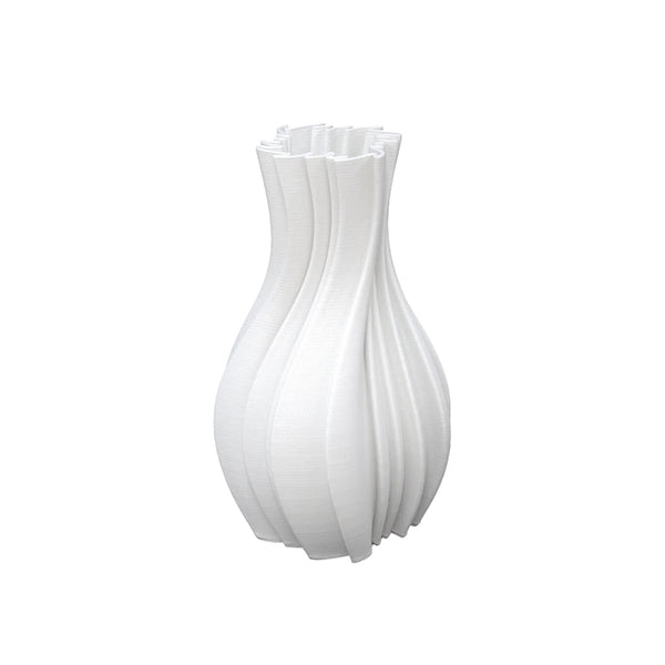 Louella White 3D Printed Ceramic Vase