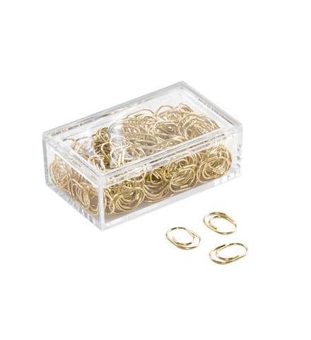 Paper Clips | Petite | Gold | Set of 120