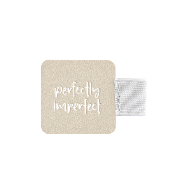 Emma Kate Co Sorbet vegan leather pen loop, self-adhesive holder