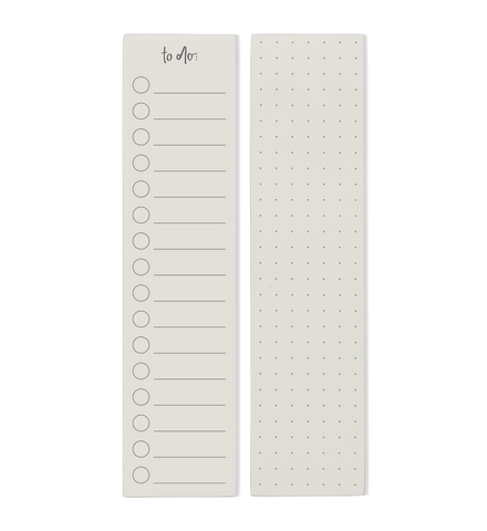 To-Do List | Long Sticky Note Set | Pack of Two