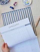 2025 Linen Planner & Calendar. Indigo