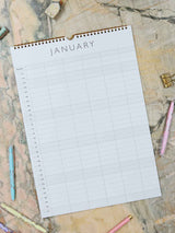 2026 Family Chaos Planner from Write to Me | A3 Wall Calendar (6 Columns)