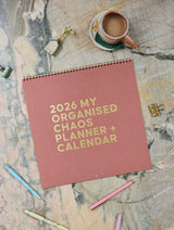 2026 Linen Planner & Calendar from Write to Me - Rose